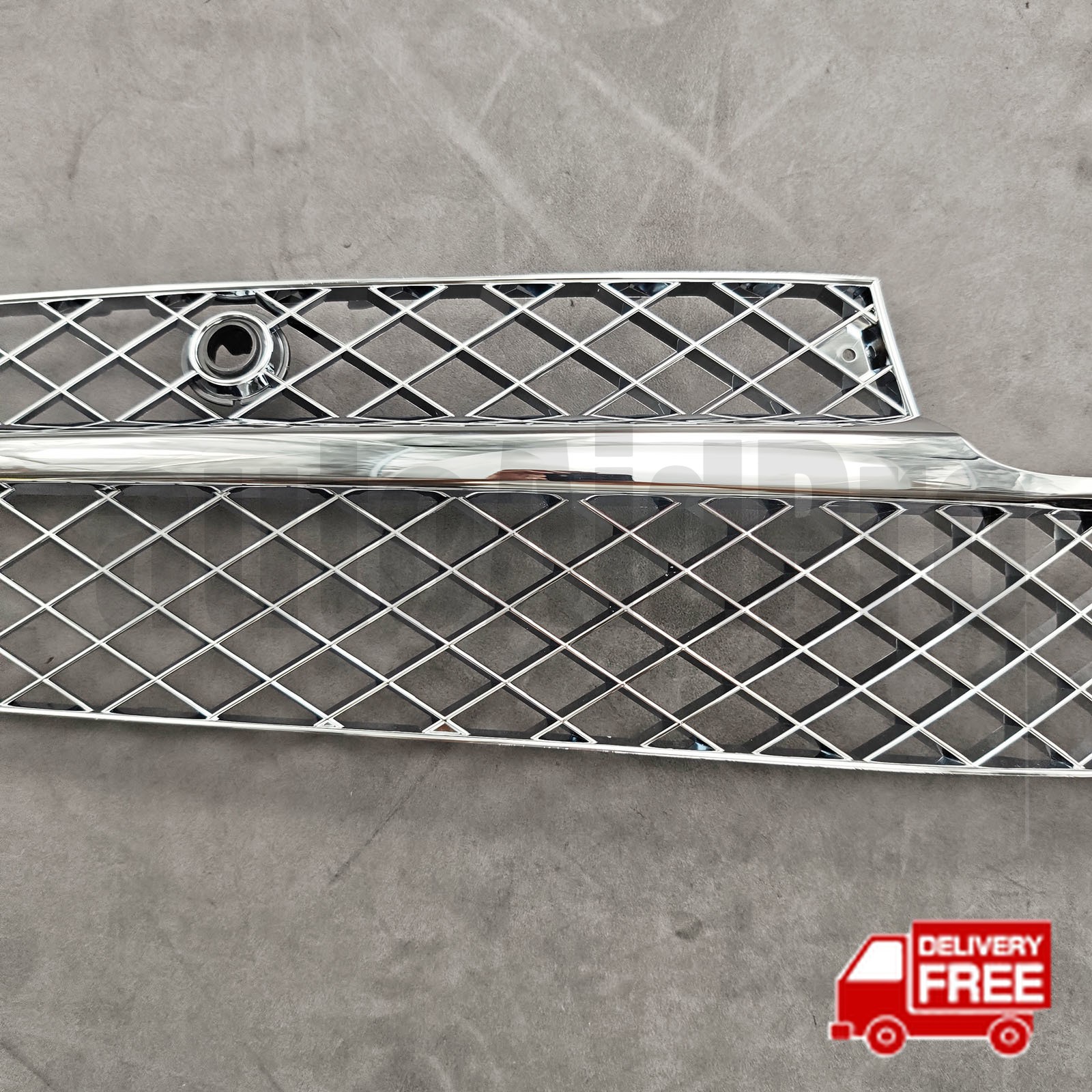 New Right Bumper Chrome Grill 4W0807648A for Bentley Continental Flying Spur
