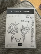 Stampin'Up! DAFFODIL DAYDREAM cling stamp set NEW