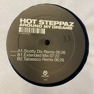 Hot Steppaz - Around My Dreams (12'') (Very Good Plus (VG+)) - 4006129696