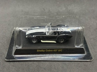 Modellino Kyosho 1/64 Shelby Cobra 427 S/C Nero, USA Collection, Pressofuso, Made In Japan, Senza Scatola