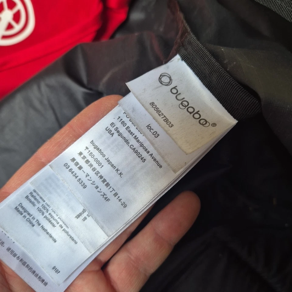 Bugaboo Bee 3 Pushchair Travel Flight Bag Black - Image 4 of 4