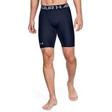 Under Armour Men's HeatGear Armour 2.0 9-inch Compression Shorts S Navy/Steel
