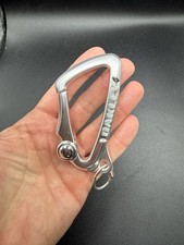 Oakley Large Carabiner Keychain Chrome