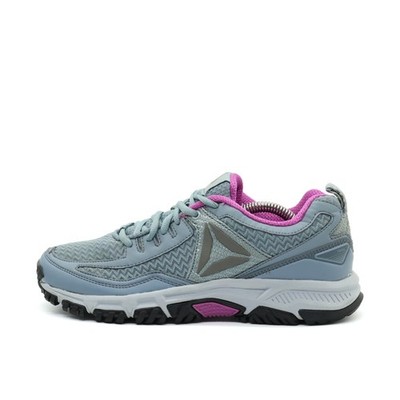Reebok Damen BS5569 Sneaker Grau Lila Mesh Synthetik Trail Laufschuhe EU 38