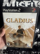 Gladius Sony PlayStation 2 PS2 Complete Manual Reg Card & MINT condition Disc