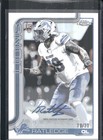 2025 Topps Signature Tate Ratledge Red (RAW)