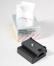 MAMIYA QUICK SHOE AQ702 TRIPOD QUICK RELEASE FOR MAMIYA 7 IN THE BOX VERY CLEAN
