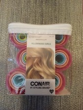 Conair Voluminous Curls Self-Grip Hair Rollers, 31 Pieces
