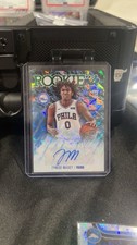 2020-21 Panini NBA Hoops - Rookie Ink Tyrese Maxey #RI-TMA Green (AU, RC)