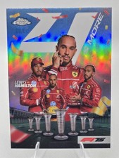 2025 Topps Chrome F1 Lewis Hamilton 4 & More Refractor Insert 4N-2