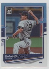 2020 Donruss Optic Retail Carolina Blue & White Prizm Masahiro Tanaka #196 0x69