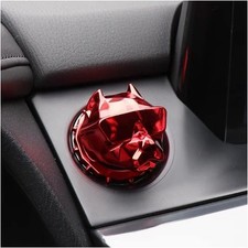 Car Push Start Button Cover, Universal Ignition Switch Protection S Color: Red