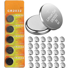 LITHIUM BATTERY 3V CR2032 CR 2032 BR2032 DL2032 Remote Button Cell Watch 5-50pck
