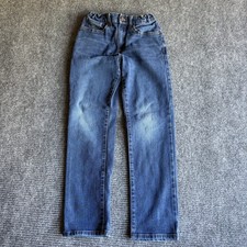 US Polo Assn Kids Boys Size 10 Blue Straight Leg Denim Jeans Medium Wash