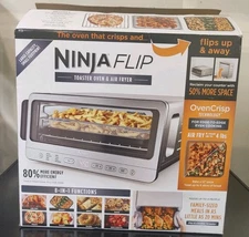 Ninja Foodi Flip SP151 8-in-1 Air Fryer Used w/ Best Buy Protection Plan