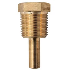 Winters Tsw65lf Thermowell,Stepped,0.9 In Insrt Depth