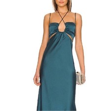 Revolve Show Me Your Mumu Codie Cut Out Dress Jade Size XS