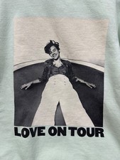 Harry Styles Love On Tour Sweatshirt mint Green size large soft And Cozy