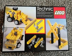 Vintage Lego 8020 Technic Expert Builder Set. Complete! Excellent!