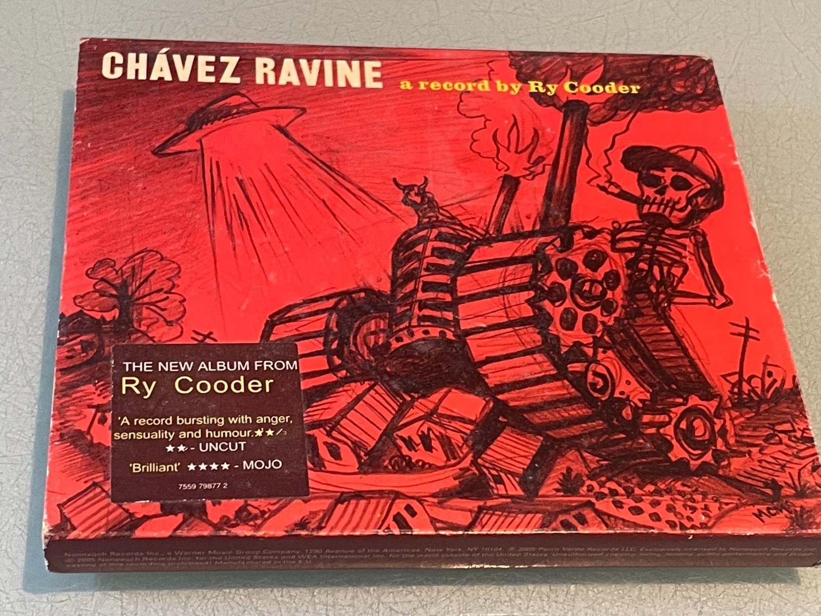 Ry Cooder - Chavez Ravine: A Record By Ry Cooder - CD Album - 2005 Perro Verde
