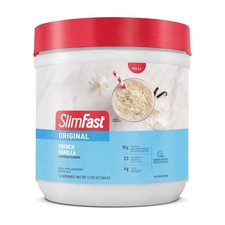 SlimFast Original Meal Replacement Shake Powder, French Vanilla, 12.83 oz, 14... 12.46 per gallon