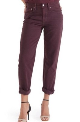 Etica Marlowe Slim Boyfriend Jean Sassafrass Ankle Jean Size 28 BNWT 