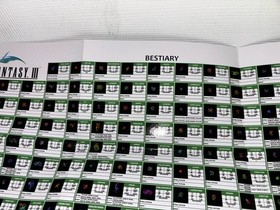 Final Fantasy III (3) for Nintendo (NES) Exclusive Game, Manual, Map, Bestiary +