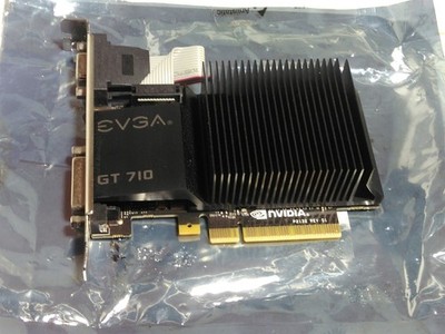 EVGA NVIDIA Geforce GT710 01G-P3-2710-KR 1GB PCIe Graphics Card