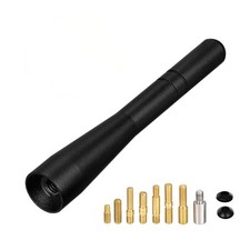 4 Inch Car Truck Antenna Vehicle Aluminum Short Antenna Mast for Heavy Duty T...