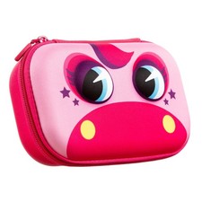 ZIPIT Wildlings Pencil Box for Girls, Cute Pencil Case for School, Pony