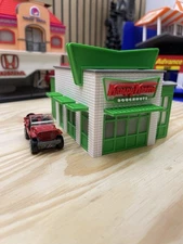 1/64 Scale Krispy Kreme Restaurant Building Diorama Replica
