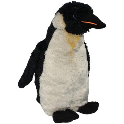SEMO Pinguin Kuscheltier 33 cm Schwarz Weiß Beige Plüschtier gebraucht