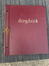 Vintage Scrapbook Album New Old Stock 50 pages Wedding, Guest Book,Memories