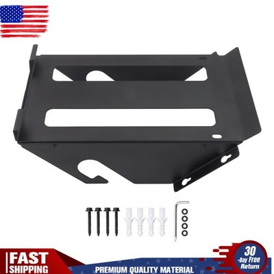 Circular Saw Holder Wall Mount Heavy Duty Metal Storage Rack Organizer Black