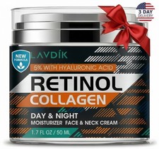 Retinol Face Cream Hyaluronic Acid, Anti-Aging Moisturizer, 1.7 fl oz