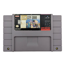 SimCity 2000 (Super Nintendo Entertainment System, 1995) for sale