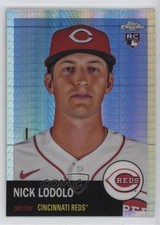 2022 Topps Chrome Platinum Anniversary Prism Refractor Nick Lodolo #97 1b9b