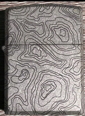 MARATAC CountyComm Titanium Topo Lighter Sleeve