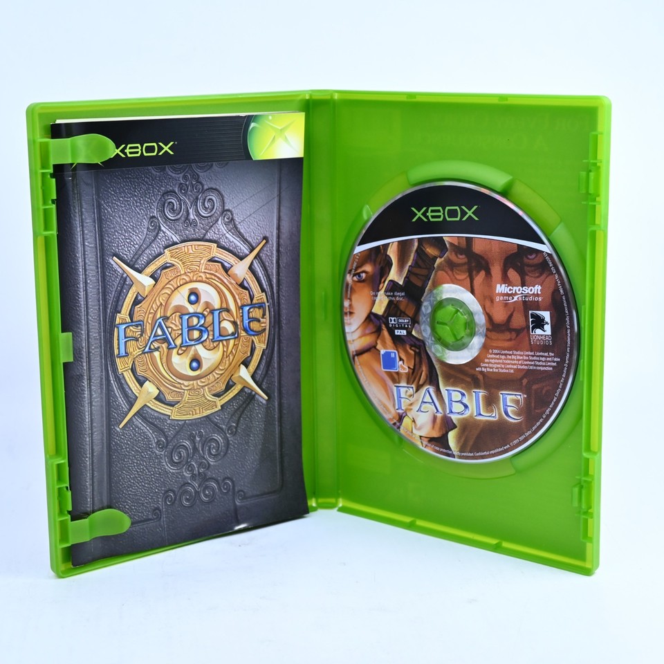 Orginal Xbox Collection Disc Fable - Original Xbox Game + Manual - PAL - MINT DISC! | eBay