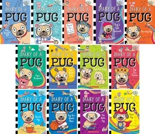 Diary of a Pug Series Set (Books 1-13) by Kyla May NEW Paperback