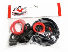 Gottlieb Shaq Attaq Pinball Machine Replacement Repair Rubber Ring Kit Black