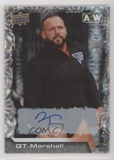 2022 Upper Deck AEW All Elite Wrestling Pyro Auto 4/25 QT Marshall #16 Auto gy2