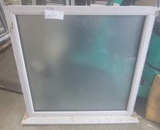 UPVC Casement Window 1210mm x 1220mm White, Double Glazed, Satin Glass