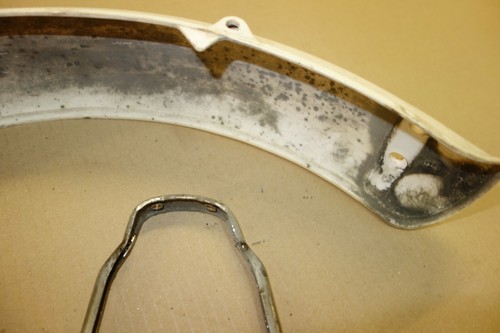 Yamaha QT50 qt 50 front mudguard fender body frame - Picture 5 of 9