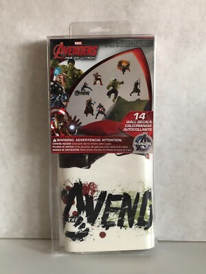 Avengers Age of Ultron Peel and Stick Wall Decals, Removable and ...