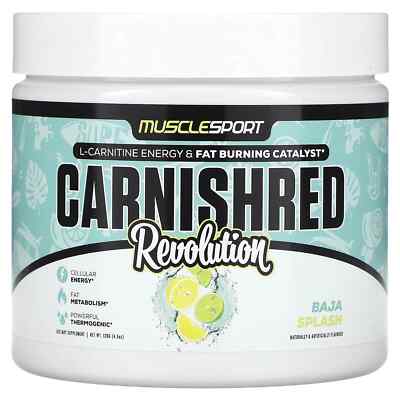 Carnishred, Revolution, BAJA SPLASH FLAVORs, 4.3 oz (120 g)