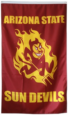 Asu Sun Devils Flag Arizona State University Vertical 3x5ft Banner