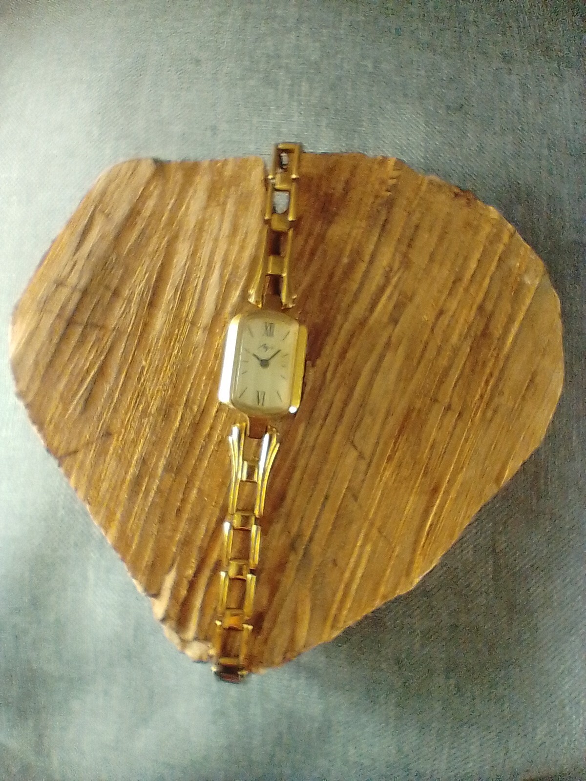 Vintage Luch Mechanical Womens Watch with Bracelet Serviced Jewelry