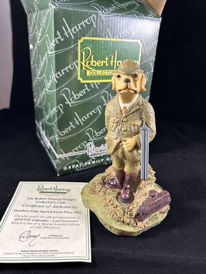 Robert Harrop Labrador Lord Lawrence Limited Event Member Figure Statue /300 COA