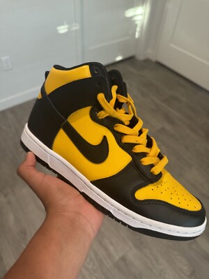 Size 9 - Nike Dunk Pro SB High Reverse Goldenrod